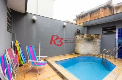 Casa à venda, 185 m² por R$ 1.100.000,00 - Ponta da Praia - Santos/SP