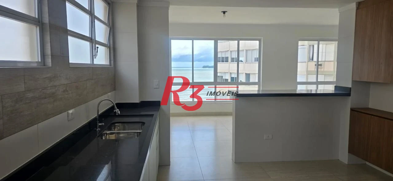 Apartamento à venda, 188 m² por R$ 1.420.000,00 - José Menino - Santos/SP