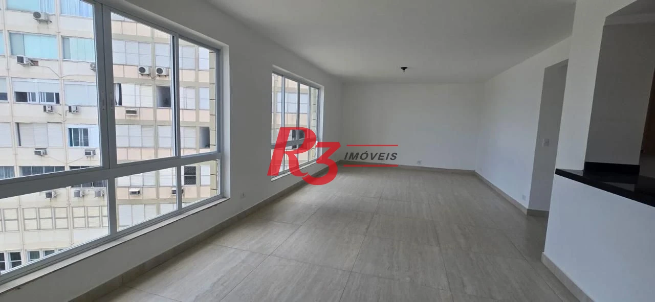 Apartamento à venda, 188 m² por R$ 1.420.000,00 - José Menino - Santos/SP