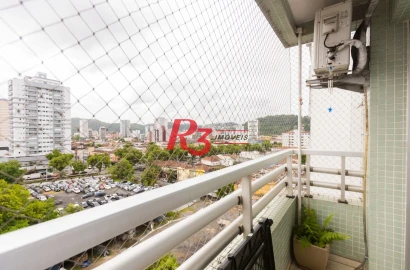 Apartamento à venda, 62 m² por R$ 450.000,00 - Encruzilhada - Santos/SP