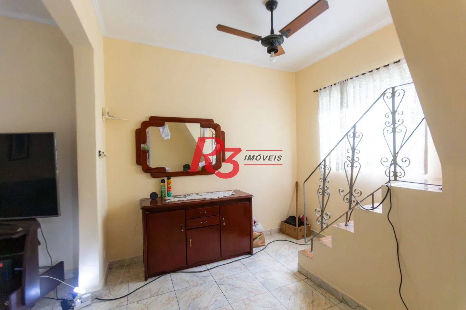Sobrado à venda, 117 m² por R$ 470.000,00 - Estuário - Santos/SP