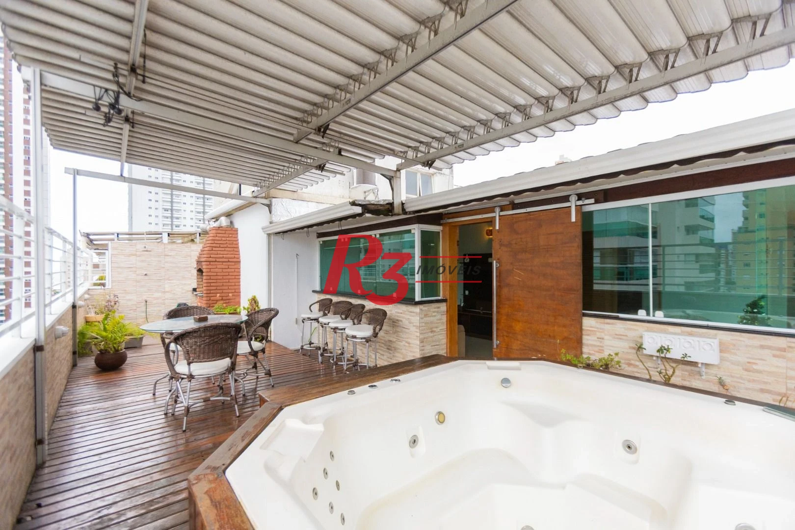 Cobertura com 3 dormitórios à venda, 149 m² por R$ 1.850.000,00 - José Menino - Santos/SP