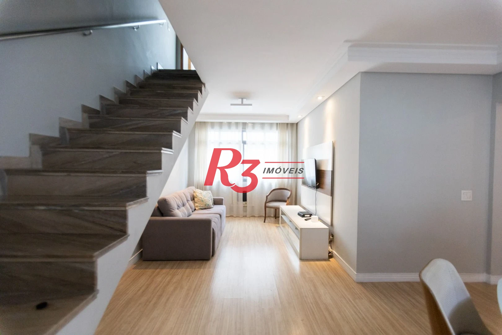 Cobertura com 3 dormitórios à venda, 149 m² por R$ 1.850.000,00 - José Menino - Santos/SP