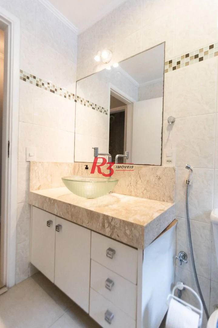Cobertura com 3 dormitórios à venda, 149 m² por R$ 1.850.000,00 - José Menino - Santos/SP