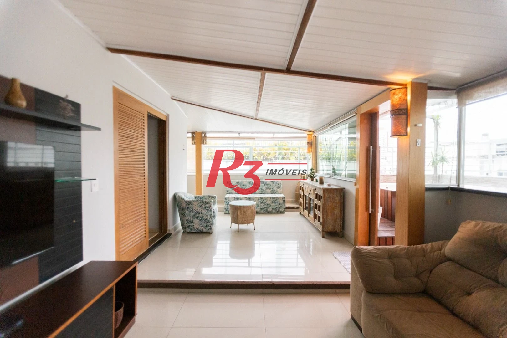 Cobertura com 3 dormitórios à venda, 149 m² por R$ 1.850.000,00 - José Menino - Santos/SP