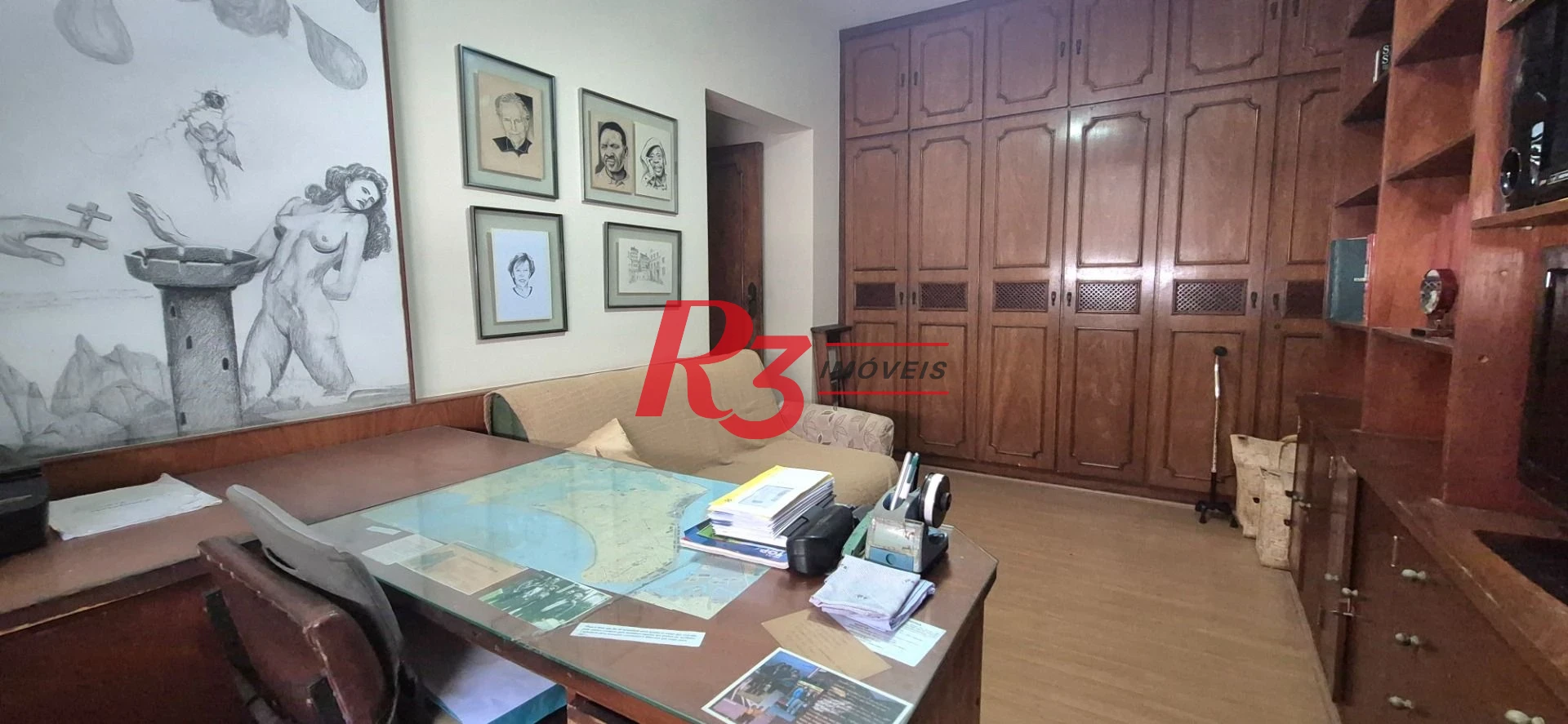 Cobertura com 3 dormitórios à venda, 296 m² por R$ 2.450.000,00 - Aparecida - Santos/SP