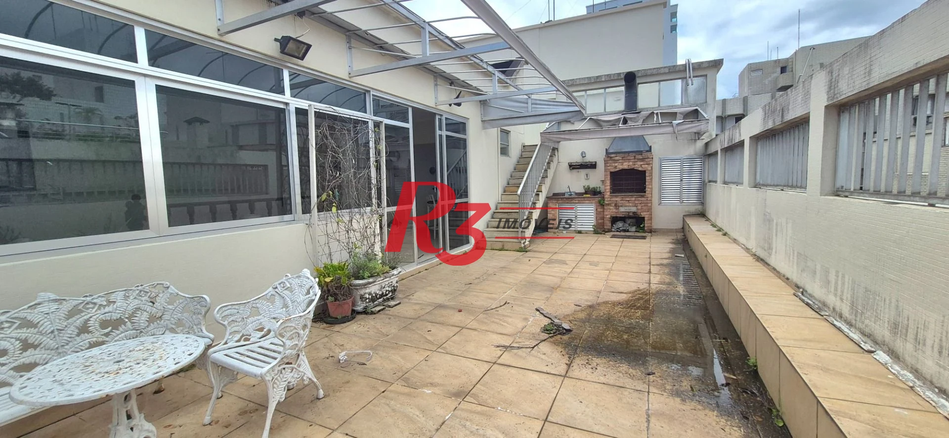 Cobertura com 3 dormitórios à venda, 296 m² por R$ 2.450.000,00 - Aparecida - Santos/SP