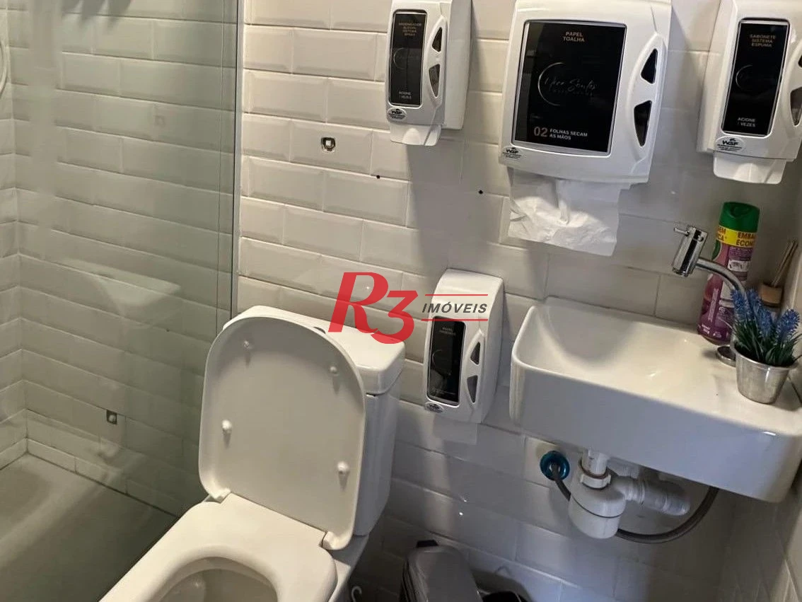 Sala para alugar, 35 m² por R$ 3.500,00/mês - Embaré - Santos/SP