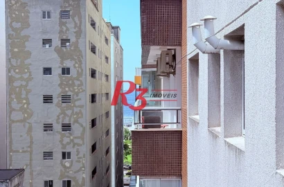 Apartamento com 2 dormitórios à venda, 73 m² por R$ 650.000,00 - José Menino - Santos/SP