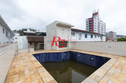 Sobrado, 430 m² - venda por R$ 2.500.000,00 ou aluguel por R$ 15.000,00/mês - Campo Grande - Santos/SP