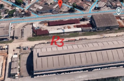 Galpão para alugar, 340 m² por R$ 16.000,00/mês - Estuário - Santos/SP