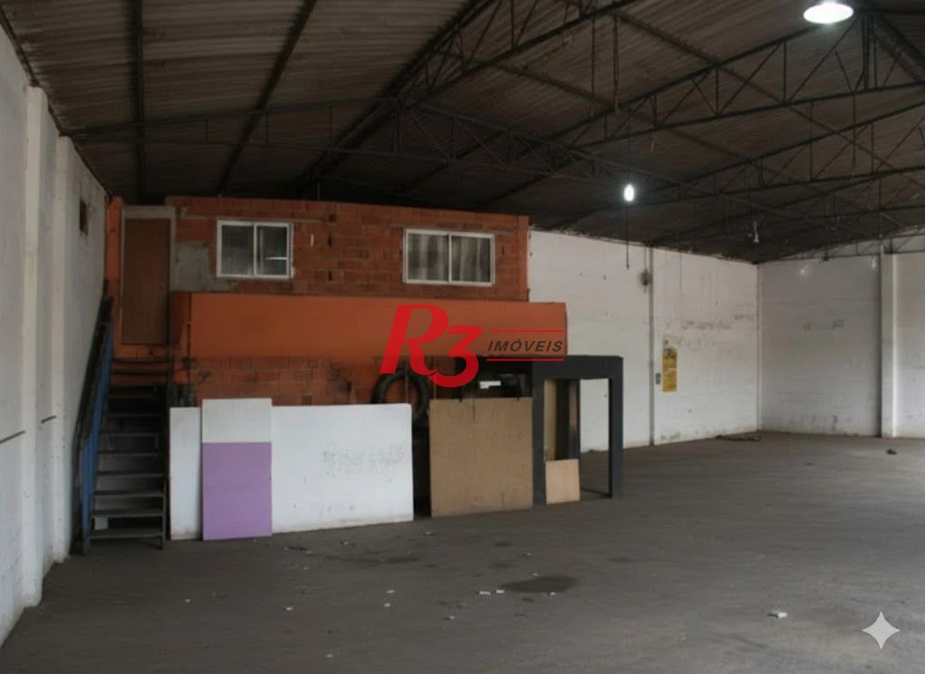 Galpão para alugar, 340 m² por R$ 16.000,00/mês - Estuário - Santos/SP