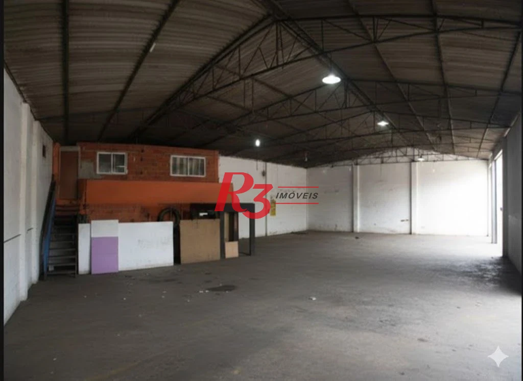 Galpão para alugar, 340 m² por R$ 16.000,00/mês - Estuário - Santos/SP