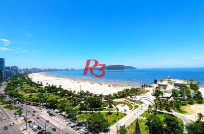 Apartamento à venda, 137 m² por R$ 2.805.000,00 - José Menino - Santos/SP