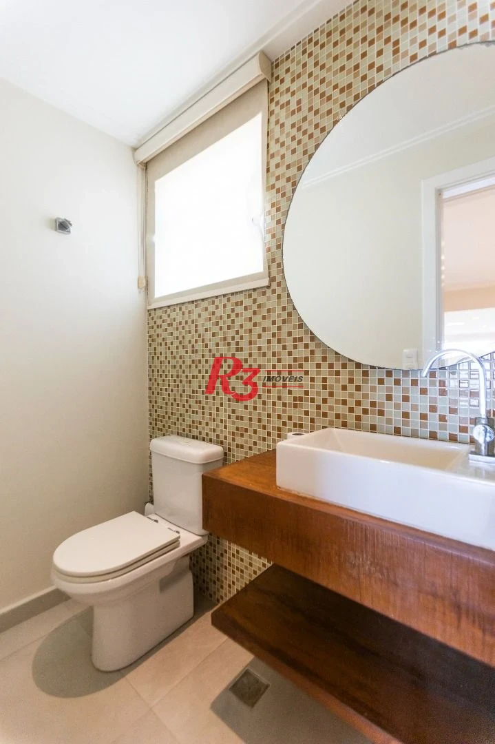 Apartamento à venda, 201 m² por R$ 1.900.000,00 - Pompéia - Santos/SP