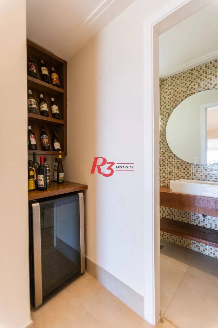 Apartamento à venda, 201 m² por R$ 1.900.000,00 - Pompéia - Santos/SP