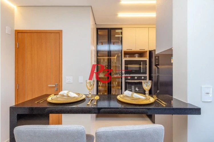 Apartamento à venda, 77 m² por R$ 1.350.000,00 - Aparecida - Santos/SP