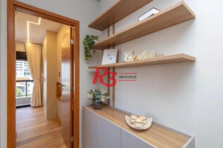 Apartamento à venda, 77 m² por R$ 1.350.000,00 - Aparecida - Santos/SP