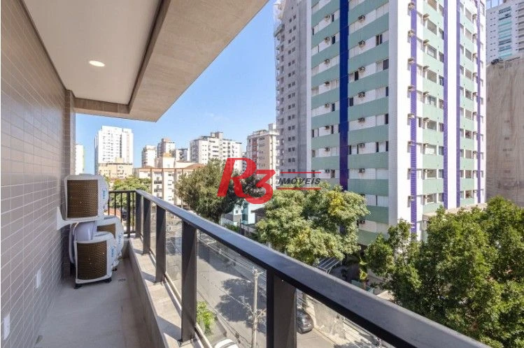 Apartamento à venda, 77 m² por R$ 1.350.000,00 - Aparecida - Santos/SP