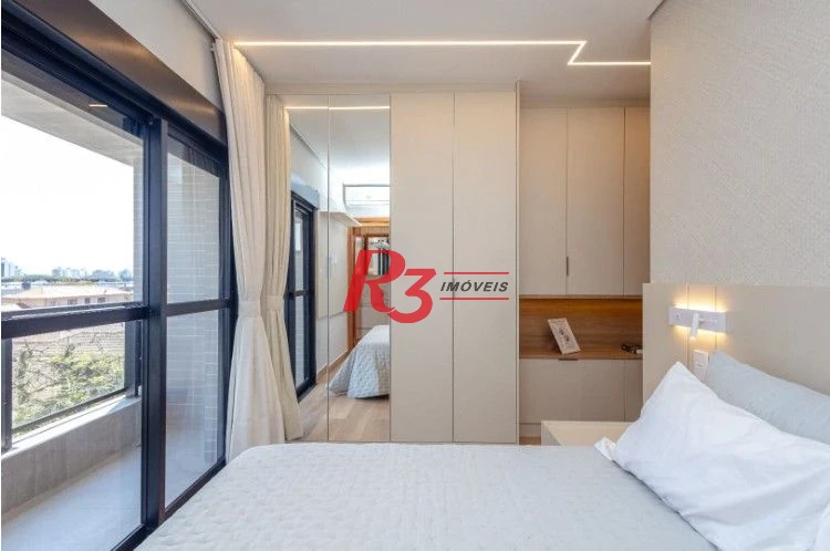 Apartamento à venda, 77 m² por R$ 1.350.000,00 - Aparecida - Santos/SP
