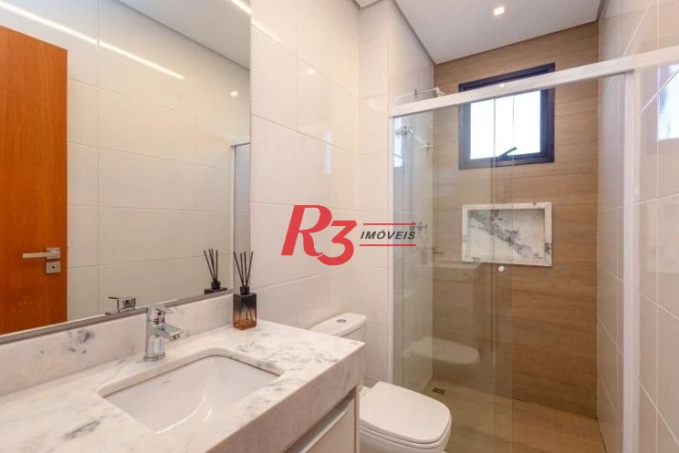 Apartamento à venda, 77 m² por R$ 1.350.000,00 - Aparecida - Santos/SP