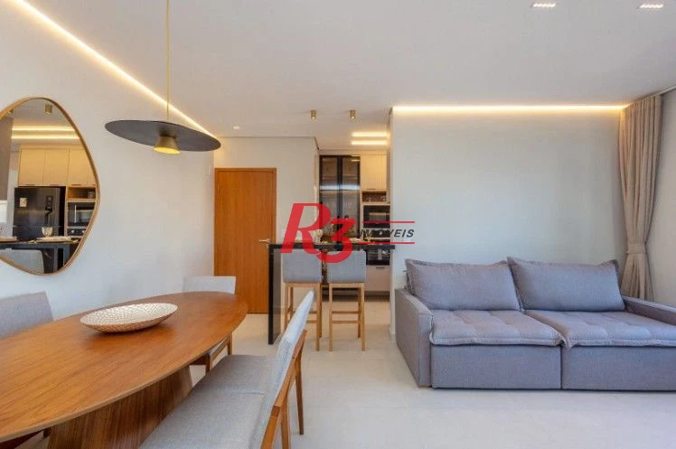 Apartamento à venda, 77 m² por R$ 1.350.000,00 - Aparecida - Santos/SP