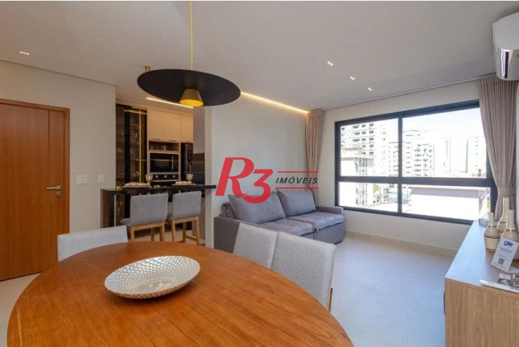 Apartamento à venda, 77 m² por R$ 1.350.000,00 - Aparecida - Santos/SP