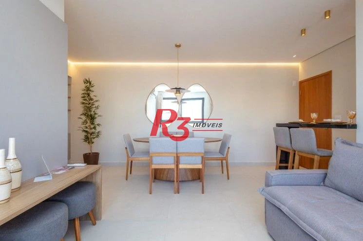 Apartamento à venda, 77 m² por R$ 1.350.000,00 - Aparecida - Santos/SP