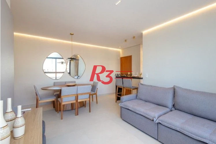 Apartamento à venda, 77 m² por R$ 1.350.000,00 - Aparecida - Santos/SP