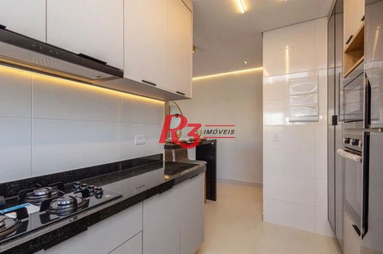 Apartamento à venda, 77 m² por R$ 1.350.000,00 - Aparecida - Santos/SP
