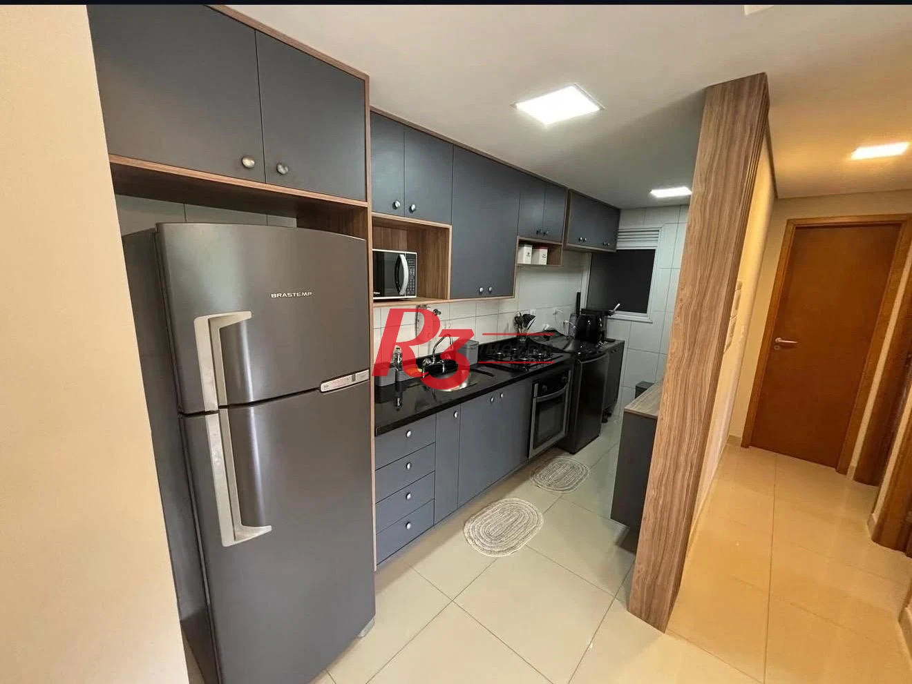 Apartamento com 2 dormitórios para alugar, 54 m² por R$ 6.685,78/mês - Vila Matias - Santos/SP