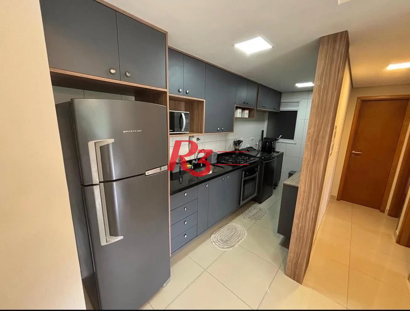 Apartamento com 2 dormitórios para alugar, 54 m² por R$ 6.685,78/mês - Vila Matias - Santos/SP