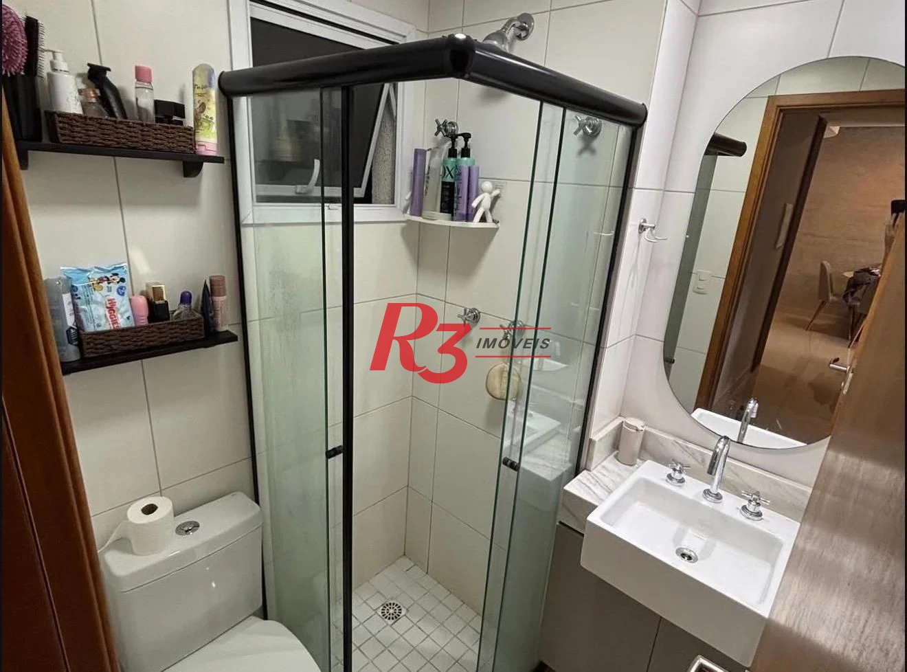 Apartamento com 2 dormitórios para alugar, 54 m² por R$ 6.685,78/mês - Vila Matias - Santos/SP