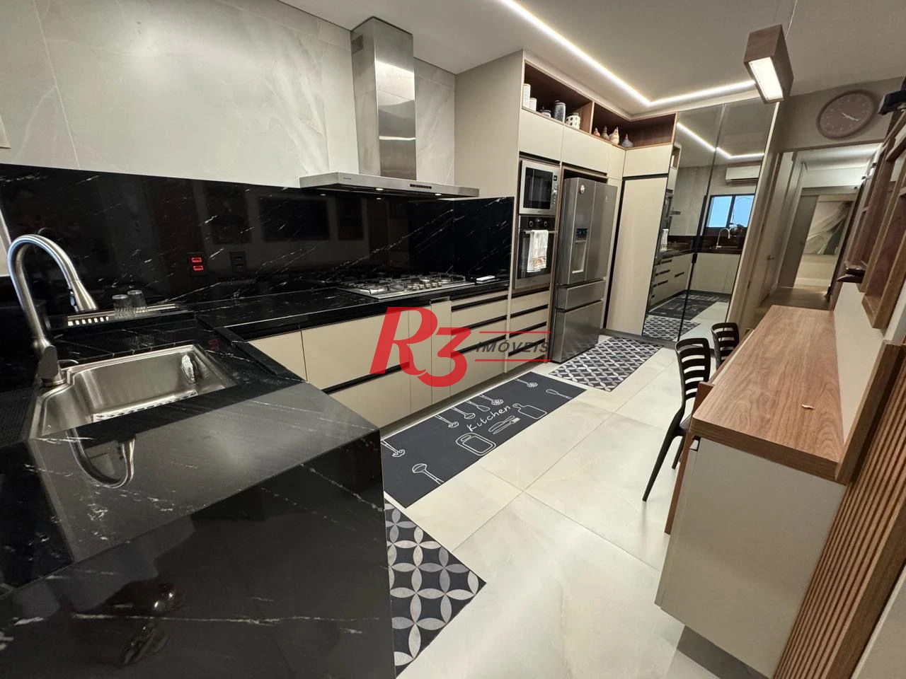 Apartamento com 2 dormitórios, 192 m² - venda por R$ 2.300.000,00 ou aluguel por R$ 24.956,70/mês - Aparecida - Santos/SP