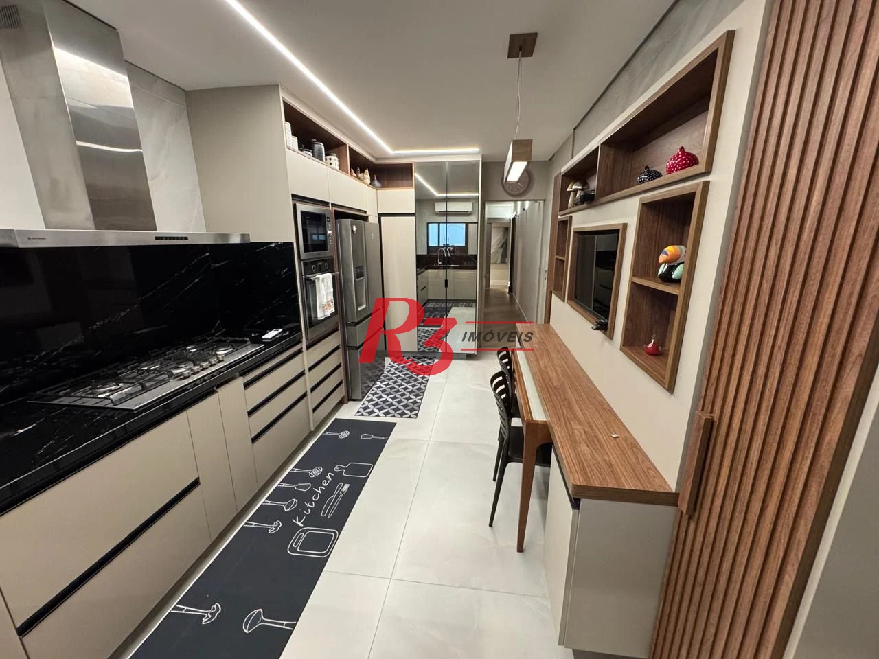 Apartamento com 2 dormitórios, 192 m² - venda por R$ 2.300.000,00 ou aluguel por R$ 24.956,70/mês - Aparecida - Santos/SP