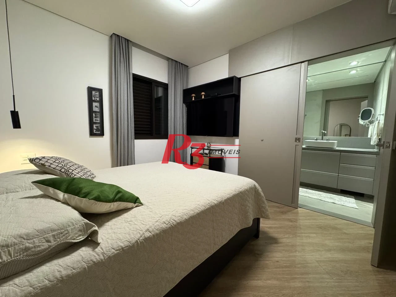 Apartamento com 2 dormitórios, 192 m² - venda por R$ 2.300.000,00 ou aluguel por R$ 24.956,70/mês - Aparecida - Santos/SP