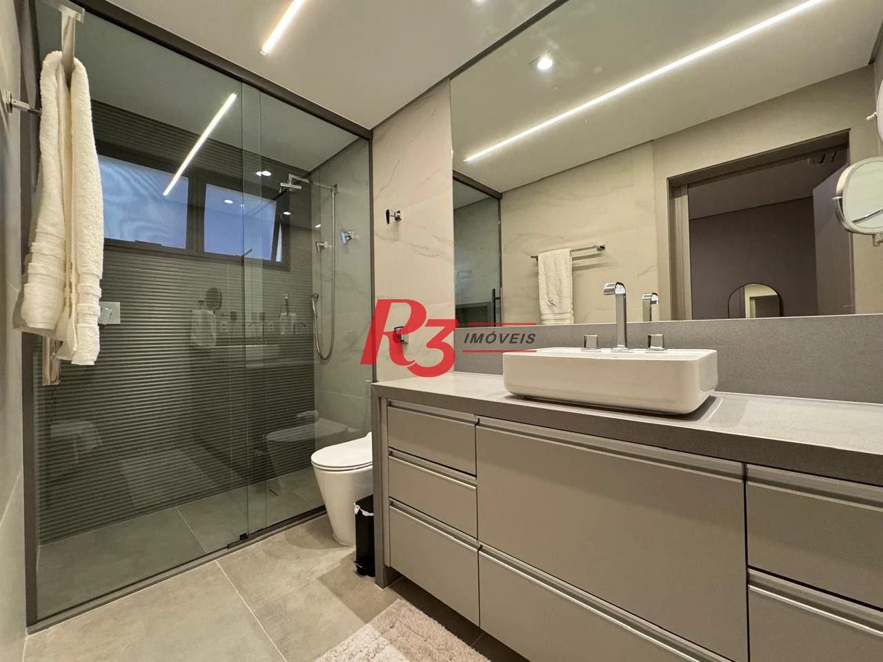 Apartamento com 2 dormitórios, 192 m² - venda por R$ 2.300.000,00 ou aluguel por R$ 24.956,70/mês - Aparecida - Santos/SP