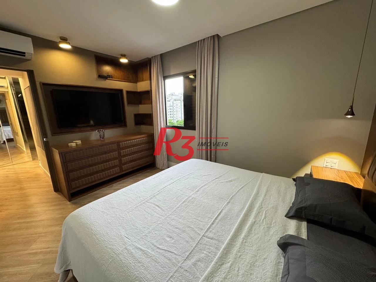Apartamento com 2 dormitórios, 192 m² - venda por R$ 2.300.000,00 ou aluguel por R$ 24.956,70/mês - Aparecida - Santos/SP