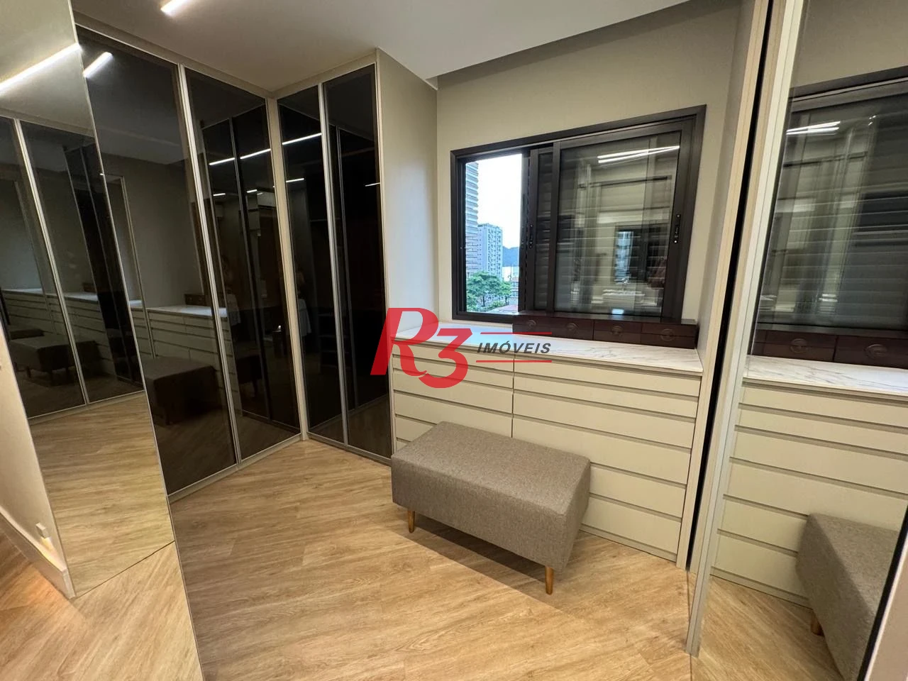 Apartamento com 2 dormitórios, 192 m² - venda por R$ 2.300.000,00 ou aluguel por R$ 24.956,70/mês - Aparecida - Santos/SP