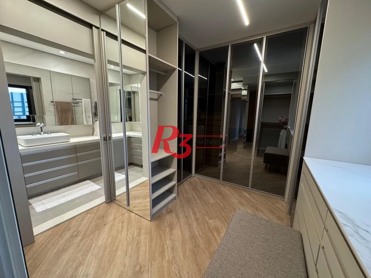 Apartamento com 2 dormitórios, 192 m² - venda por R$ 2.300.000,00 ou aluguel por R$ 24.956,70/mês - Aparecida - Santos/SP