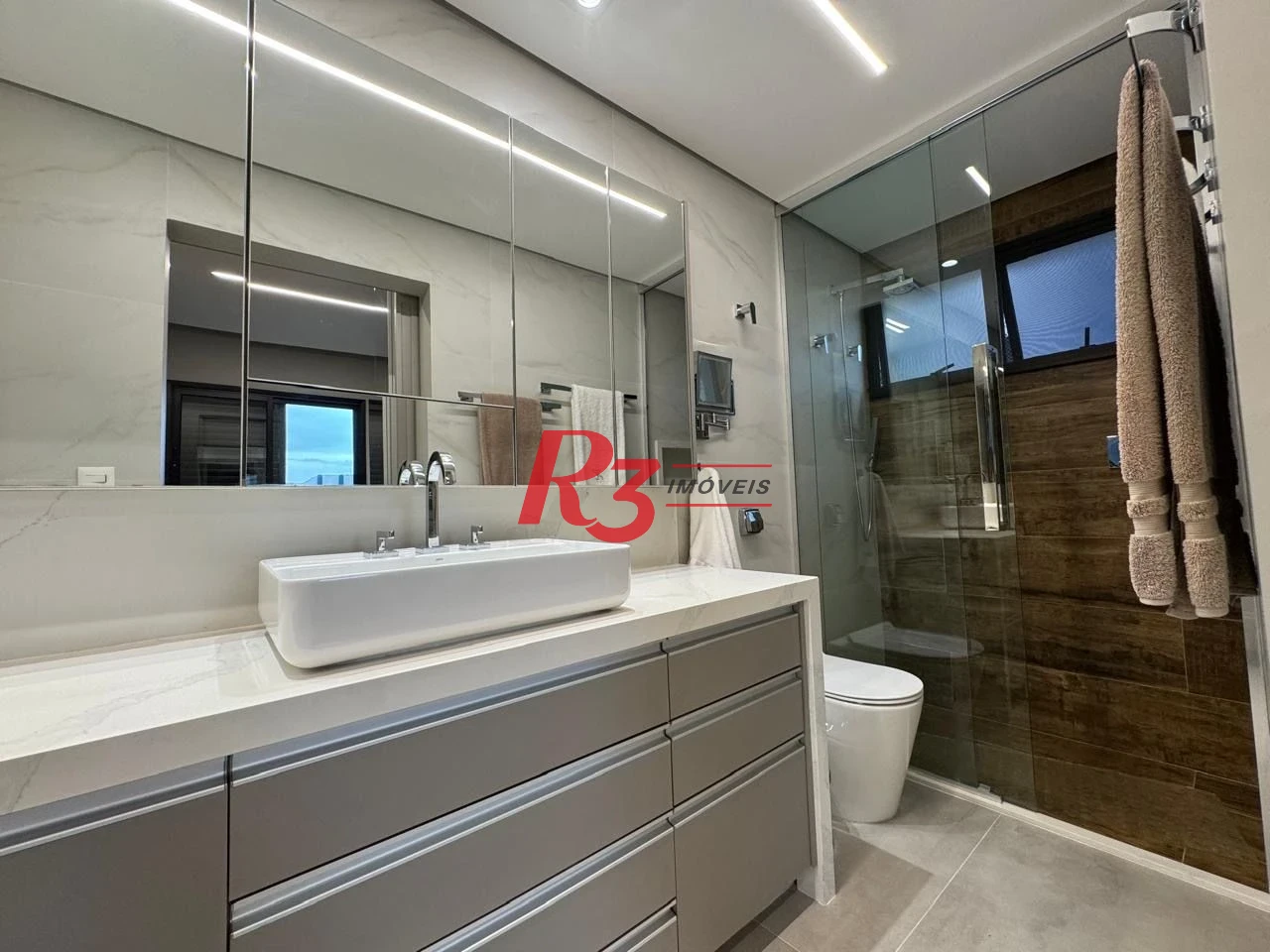 Apartamento com 2 dormitórios, 192 m² - venda por R$ 2.300.000,00 ou aluguel por R$ 24.956,70/mês - Aparecida - Santos/SP