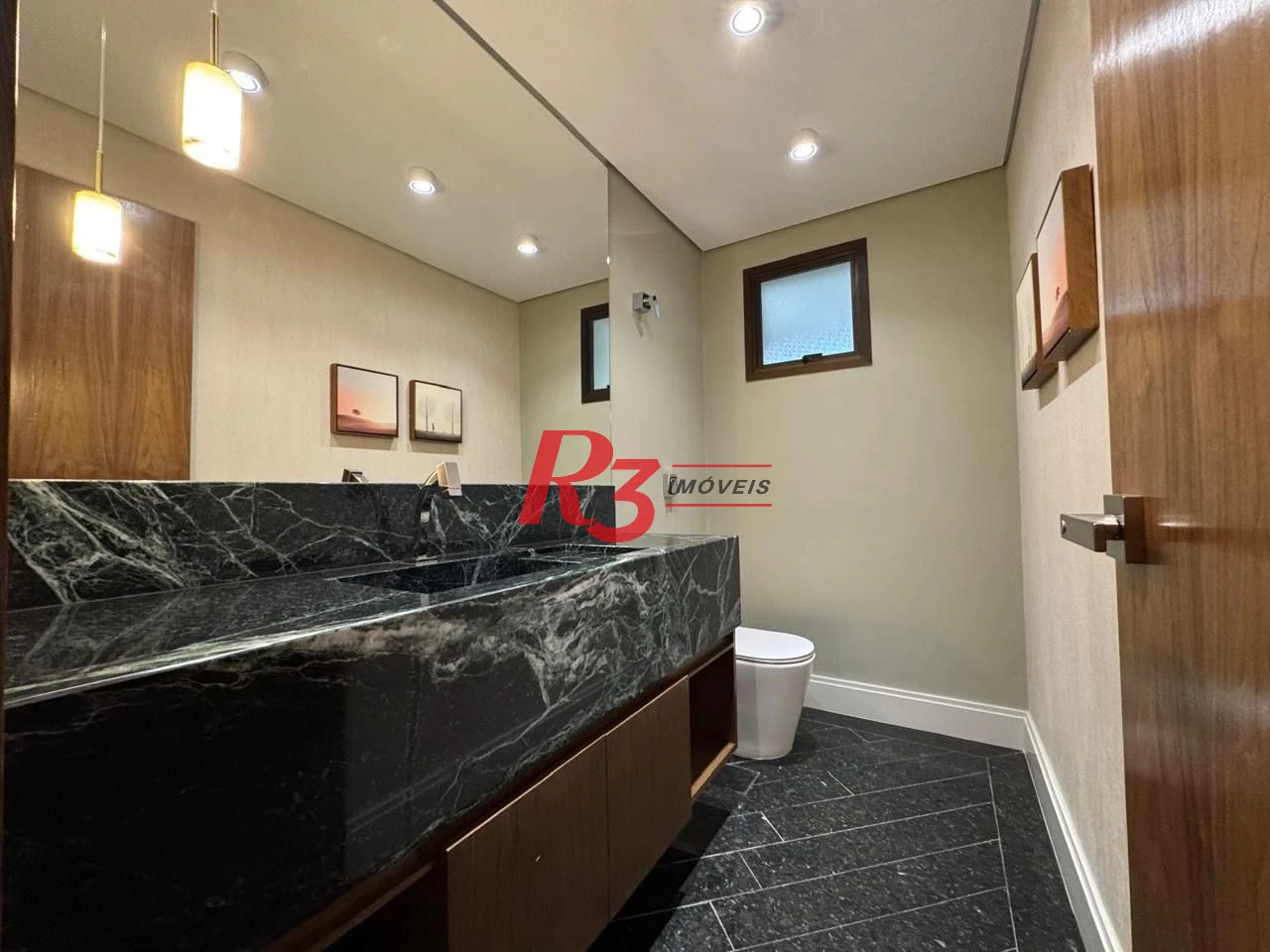 Apartamento com 2 dormitórios, 192 m² - venda por R$ 2.300.000,00 ou aluguel por R$ 24.956,70/mês - Aparecida - Santos/SP