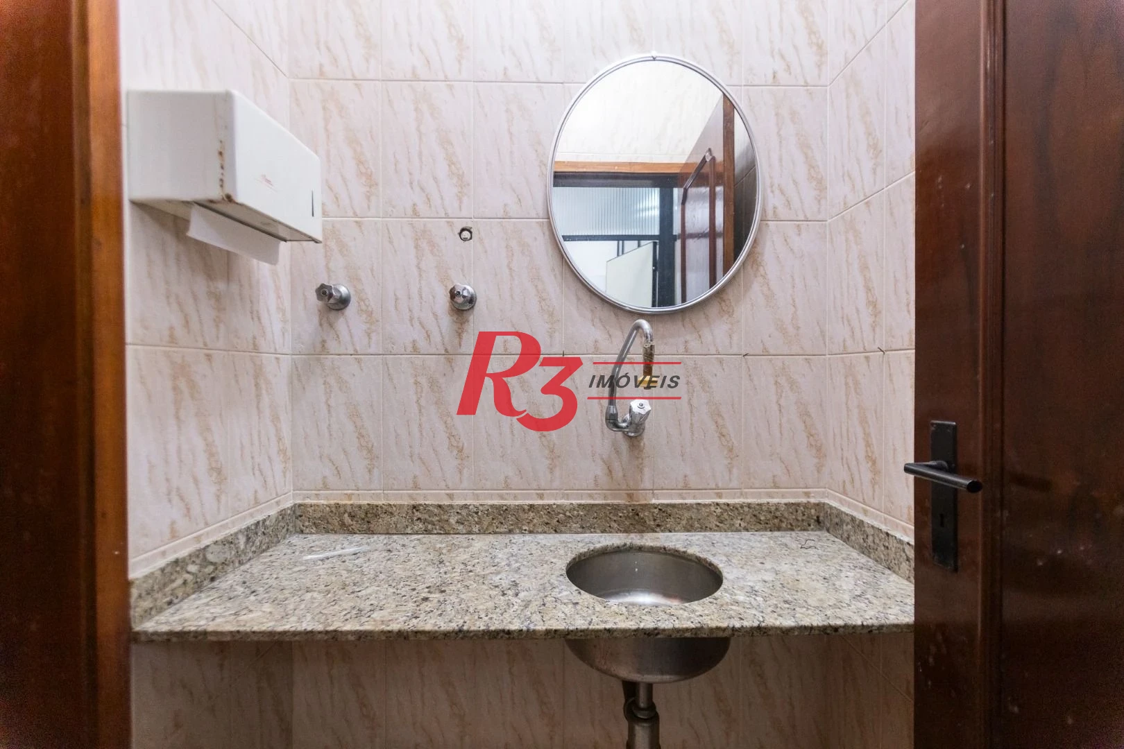 Sala para alugar, 72 m² por R$ 2.500,00/mês - Encruzilhada - Santos/SP