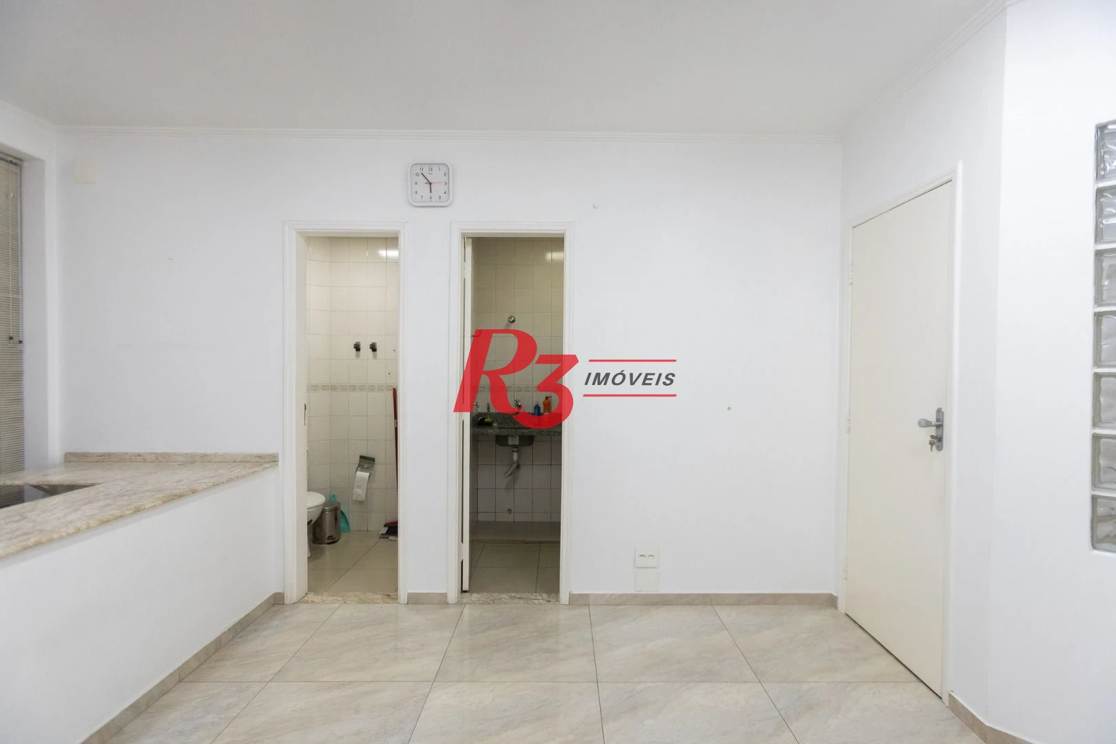 Sala, 39 m² - venda por R$ 360.000,00 ou aluguel por R$ 3.500,00/mês - Embaré - Santos/SP