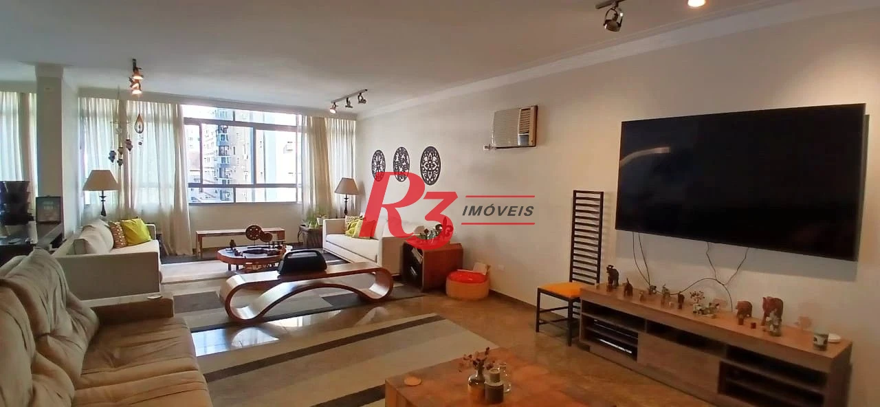 Apartamento à venda, 233 m² por R$ 1.600.000,00 - Embaré - Santos/SP