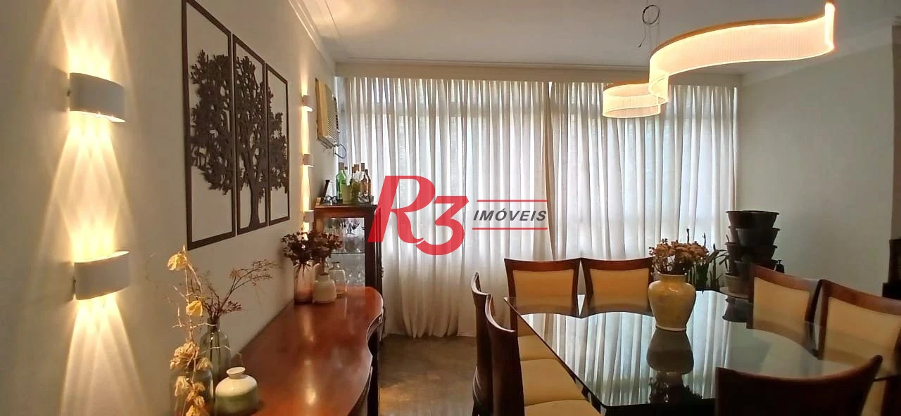 Apartamento à venda, 233 m² por R$ 1.600.000,00 - Embaré - Santos/SP