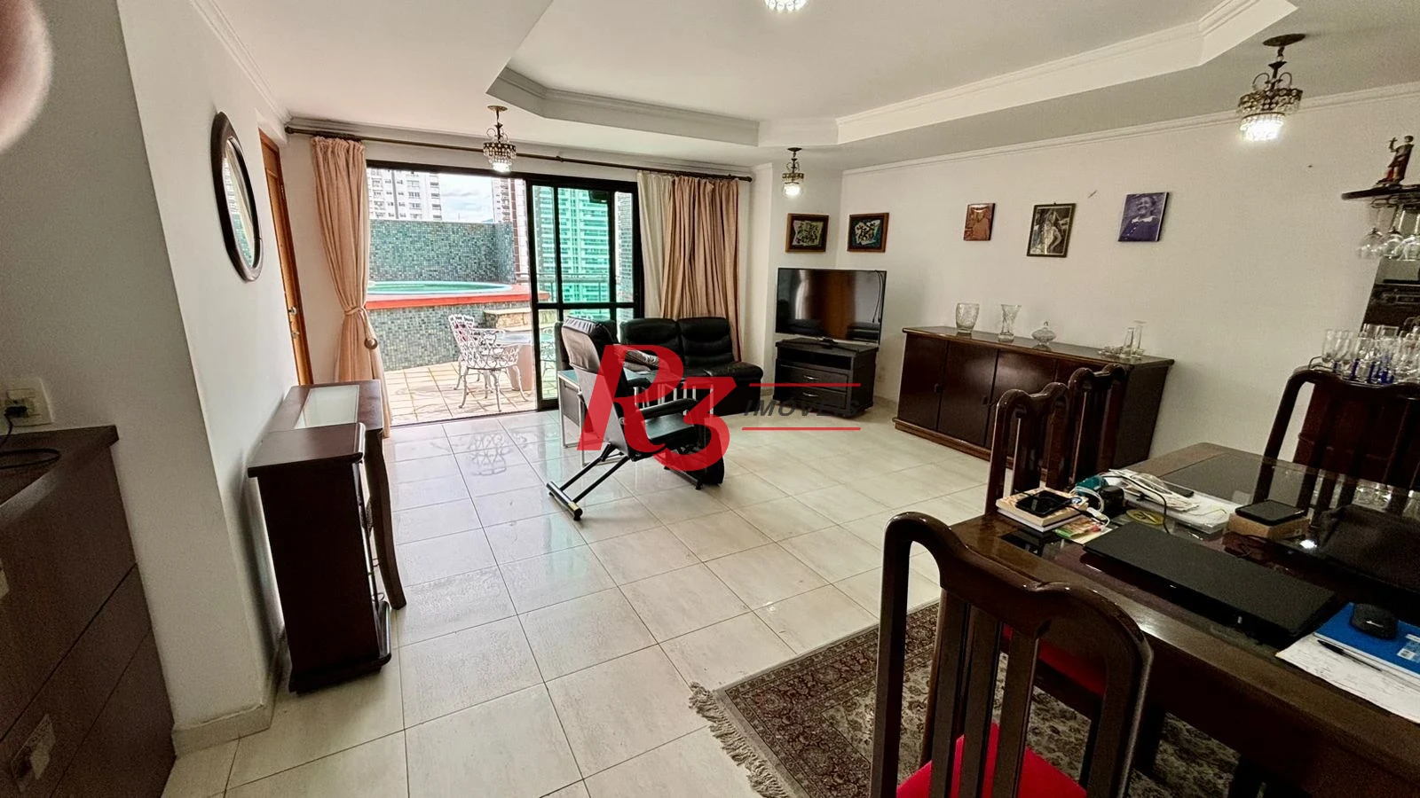 Cobertura com 3 dormitórios à venda, 172 m² por R$ 1.890.000,00 - Pompéia - Santos/SP