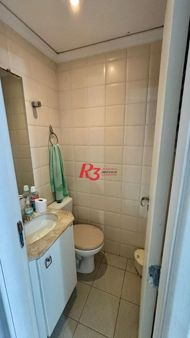 Cobertura com 3 dormitórios à venda, 172 m² por R$ 1.890.000,00 - Pompéia - Santos/SP