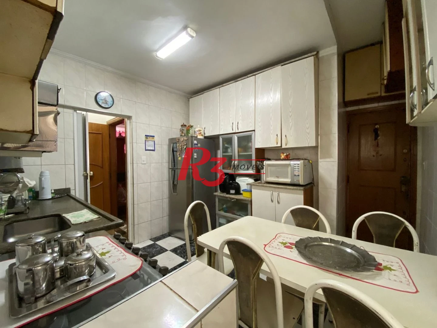 Apartamento com 3 dormitórios à venda, 116 m² por R$ 540.000,00 - José Menino - Santos/SP