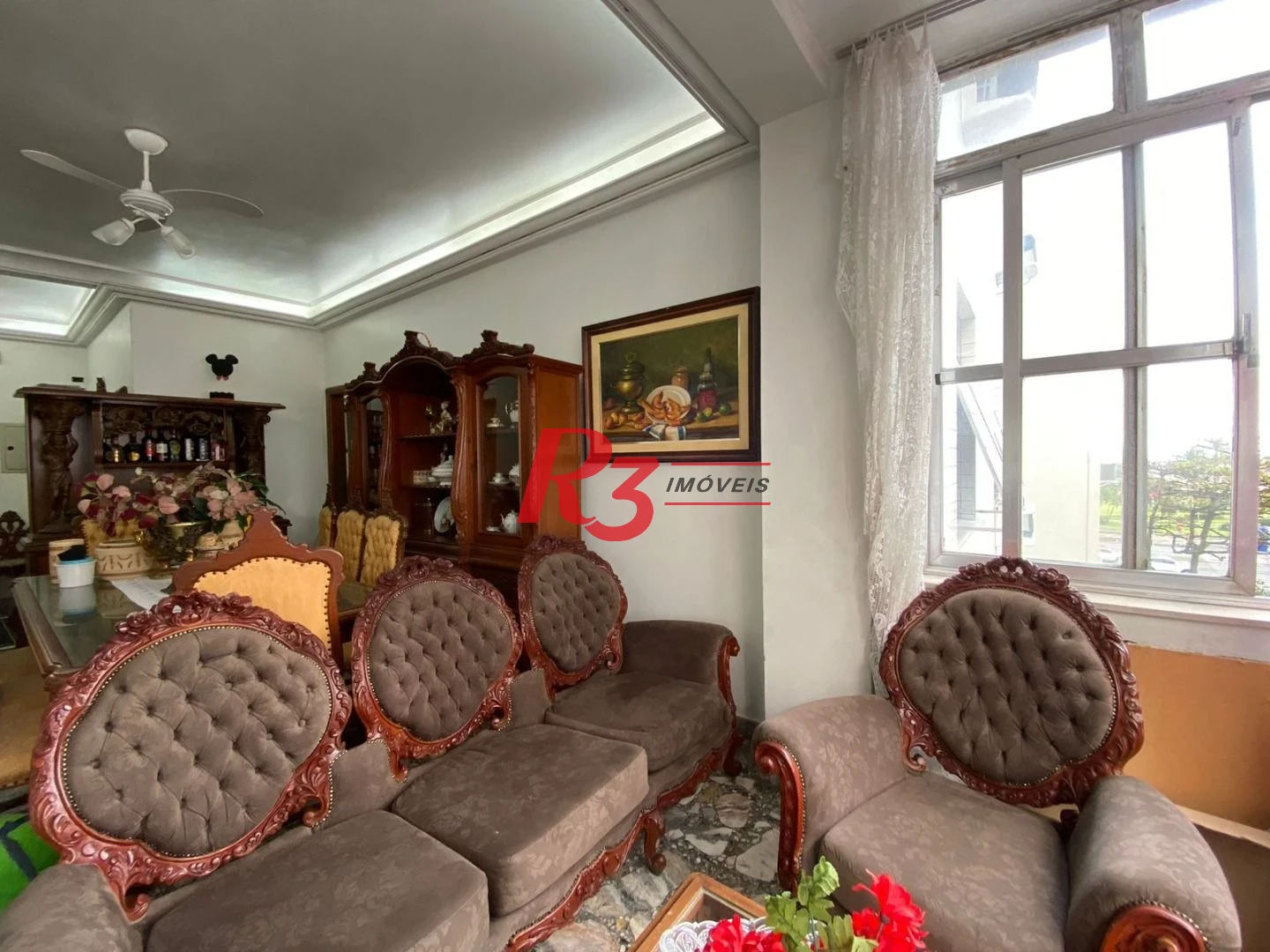 Apartamento com 3 dormitórios à venda, 116 m² por R$ 540.000,00 - José Menino - Santos/SP